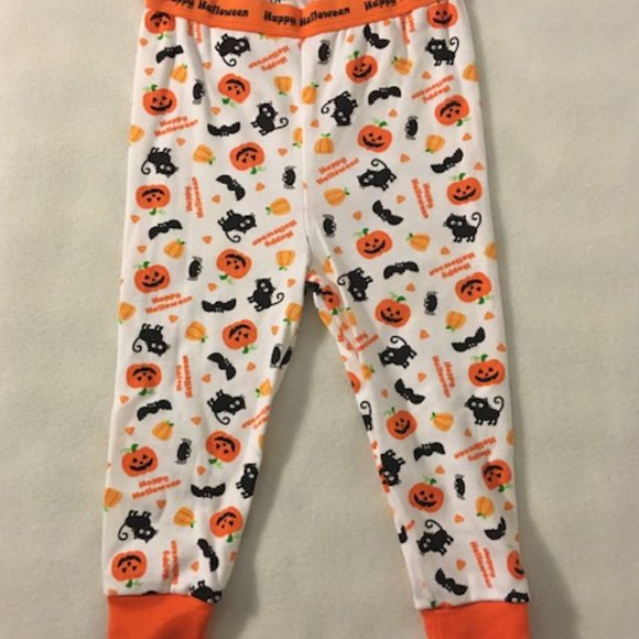 BABIES R US Happy Halloween Two-Piece Unisex Pajama Set Size 12-Months NWOT - Picture 6 of 11